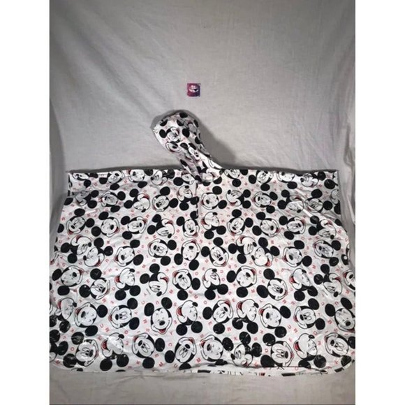 Disney Other - Mickey Mouse Ponch Rain Jacket One Size White Disney Poncho